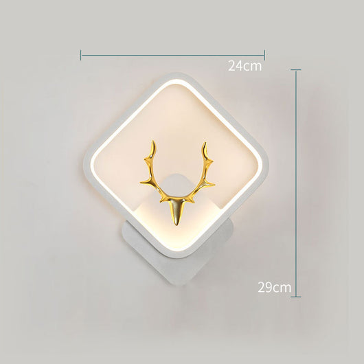 Lámpara de Pared Decorativa Cuernos de Ciervo Nordic con Control Remoto Regulable - Image 7