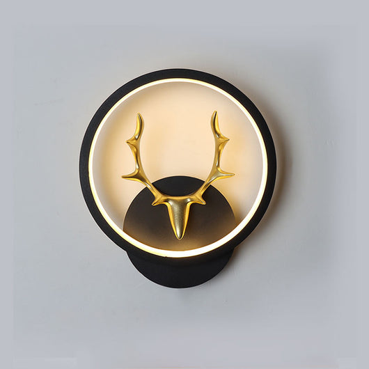 Lámpara de Pared Decorativa Cuernos de Ciervo Nordic con Control Remoto Regulable - Image 5