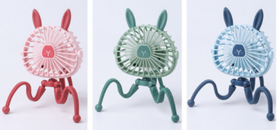 Ventilador Portátil Recargable USB para Cochecito, Cuna y Auto - Image 13