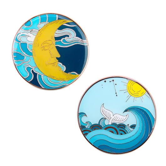 Broche Luminoso para Parejas - Diseño Brillante