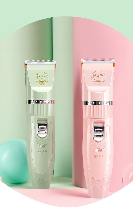 Set Cortapelo para Mascotas con Carga Inalámbrica y Accesorios de Belleza