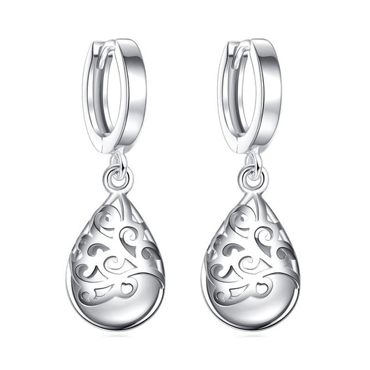 Aretes de Ópalo Lunar Plata 925 - Joyería Personalidad Mujer Estilo Trendy - Image 9