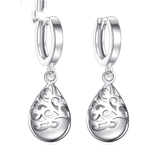 Aretes de Ópalo Lunar Plata 925 - Joyería Personalidad Mujer Estilo Trendy - Image 4