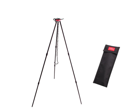 Trípode de Cocina para Camping y Supervivencia Compatible con Apple