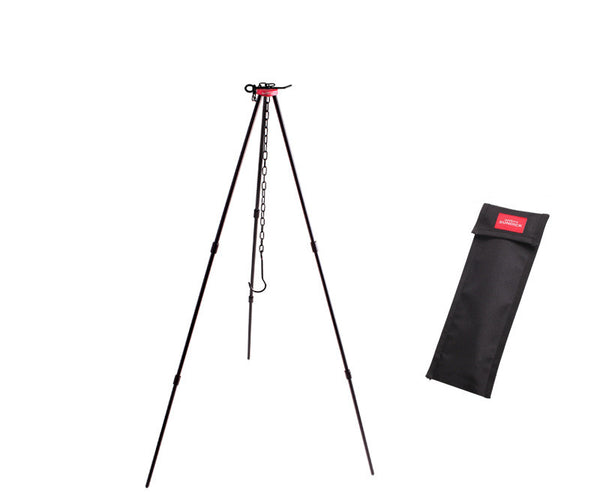 Trípode de Cocina para Camping y Supervivencia Compatible con Apple