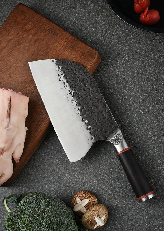 Cuchillo de Chef Profesional de Acero Inoxidable Forjado - Ideal para Carnicería - Image 12