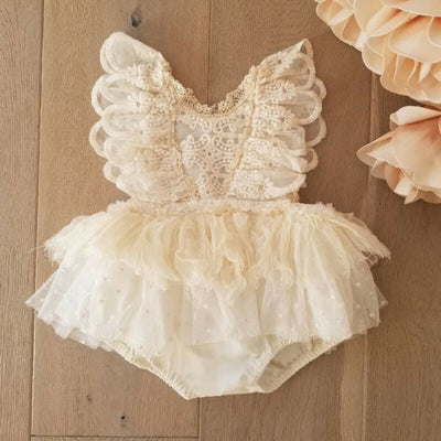 Vestido Tutu Princesa para Bebé Niña con Flores - Image 8