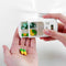 Pastillero Inteligente Portátil con Alarma LED y Recordatorio de Medicinas
