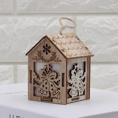 Casitas de Madera Navideñas Decorativas Artesanales - Image 10