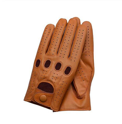 Guantes de Dedos Abiertos Faux Deer para Hombre - Image 5