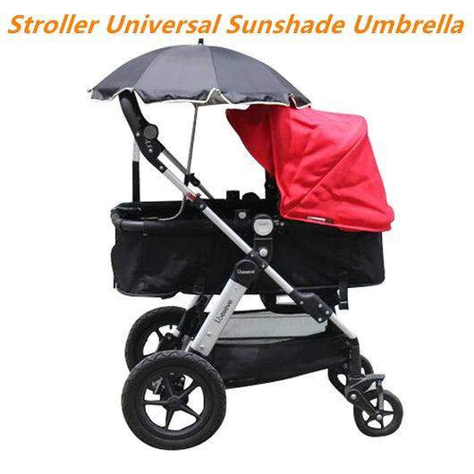 Sombrilla Ajustable 360° para Carrito de Bebé - Image 2