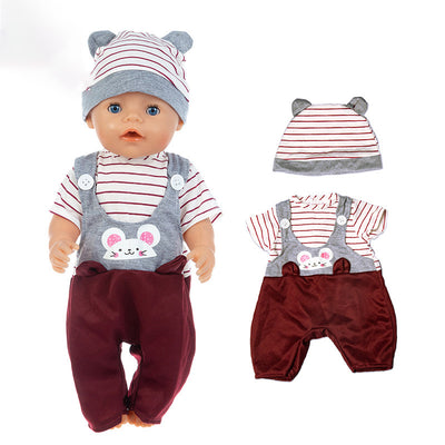 Atuendo Elegante para Muñeca con Tirantes - Image 3