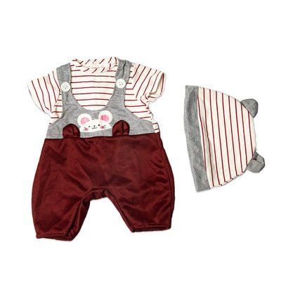 Atuendo Elegante para Muñeca con Tirantes - Image 5