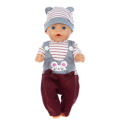 Atuendo Elegante para Muñeca con Tirantes - Image 2