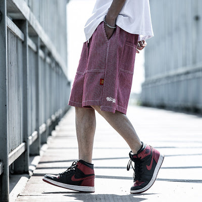 Pantalones Cortos Hip Hop Hombre - Diseño Suelto Tendencia Urbana - Image 3