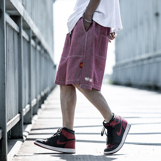 Pantalones Cortos Hip Hop Hombre - Diseño Suelto Tendencia Urbana - Image 3