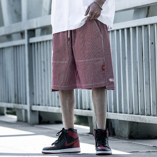 Pantalones Cortos Hip Hop Hombre - Diseño Suelto Tendencia Urbana - Image 6