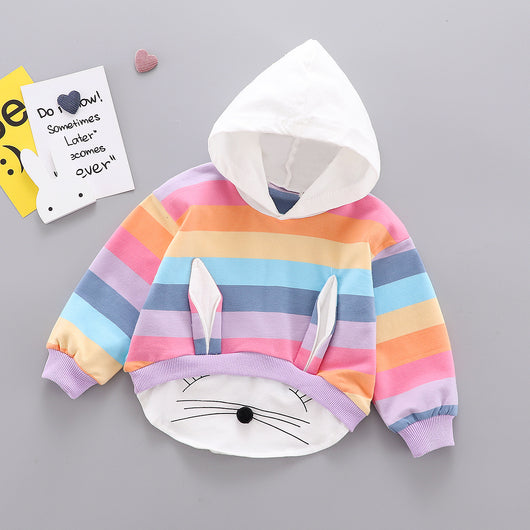 Sudadera Infantil con Capucha y Orejas para Niña - Image 8