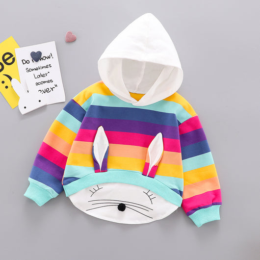 Sudadera Infantil con Capucha y Orejas para Niña - Image 10