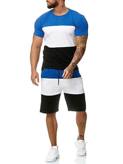 Conjunto Deportivo Hombre con Diseño a Contraste - Camiseta y Pantalón - Image 3