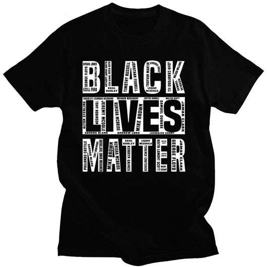 Camiseta de Algodón Europeo BLACK LIVES MATTER - Movimiento Social Unisex - Image 10
