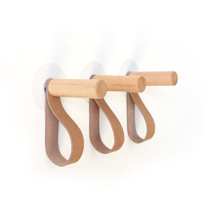 Perchero de Madera Maciza - Soporte Decorativo para Pared - Image 3