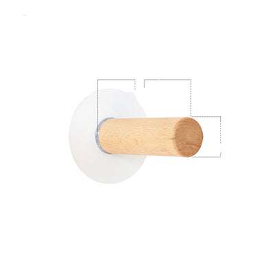 Perchero de Madera Maciza - Soporte Decorativo para Pared - Image 4