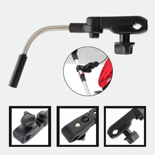 Sombrilla Ajustable 360° para Carrito de Bebé - Image 17