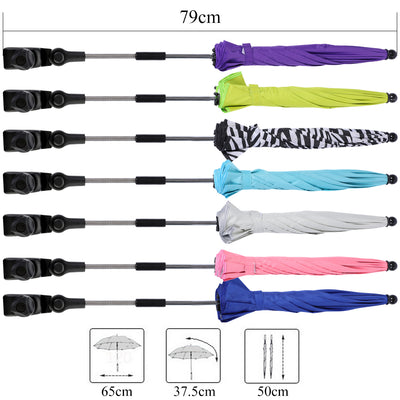 Sombrilla Ajustable 360° para Carrito de Bebé - Image 19