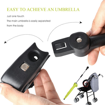 Sombrilla Ajustable 360° para Carrito de Bebé - Image 21