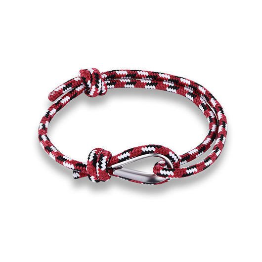 Pulsera Náutica Ancla Trenzada Unisex - Estilo Retro Europeo y Americano - Image 18