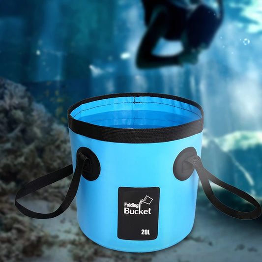 Cubo Plegable Impermeable para Viajes y Pesca