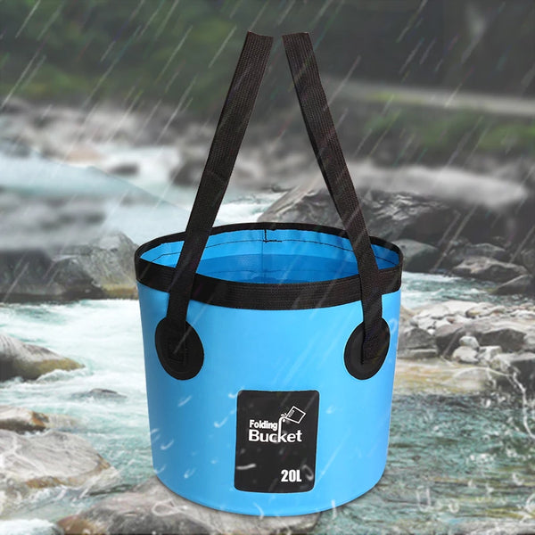 Cubo Plegable Impermeable para Viajes y Pesca