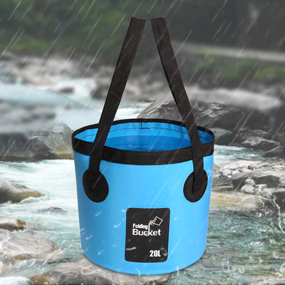 Cubo Plegable Impermeable para Viajes y Pesca - Image 2