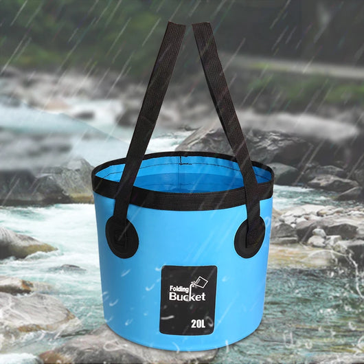 Cubo Plegable Impermeable para Viajes y Pesca - Image 2