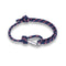 European And American Fashion Nautical Navy Jewelry Anchor Fish Hook Retro Unisex Braided Bracelet Anchor Bracelet 1