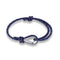 European And American Fashion Nautical Navy Jewelry Anchor Fish Hook Retro Unisex Braided Bracelet Anchor Bracelet 2