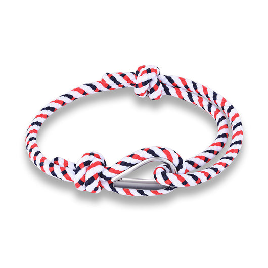 Pulsera Náutica Ancla Trenzada Unisex - Estilo Retro Europeo y Americano - Image 12