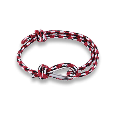 Pulsera Náutica Ancla Trenzada Unisex - Estilo Retro Europeo y Americano - Image 4
