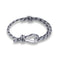 European And American Fashion Nautical Navy Jewelry Anchor Fish Hook Retro Unisex Braided Bracelet Anchor Bracelet 9