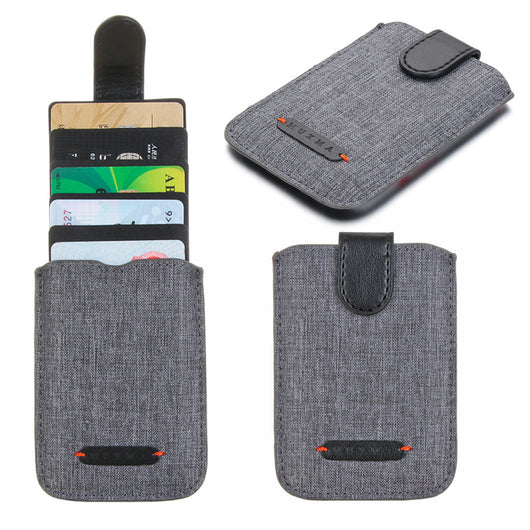 Billetera Portacédulas de Cuero PU con Cierre de Seguridad - Image 10