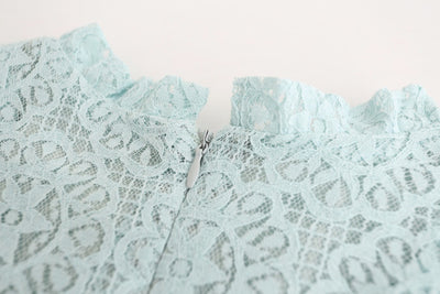 Vestido Princesa Hueco con Mangas Volantes de Encaje - Image 9