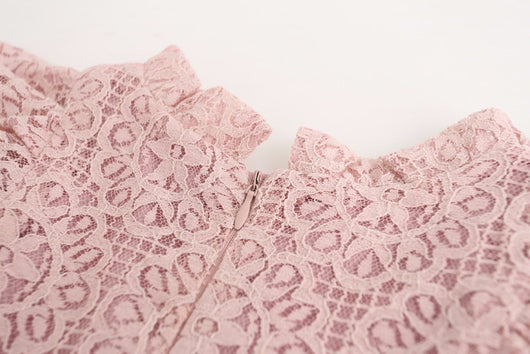 Vestido Princesa Hueco con Mangas Volantes de Encaje - Image 15