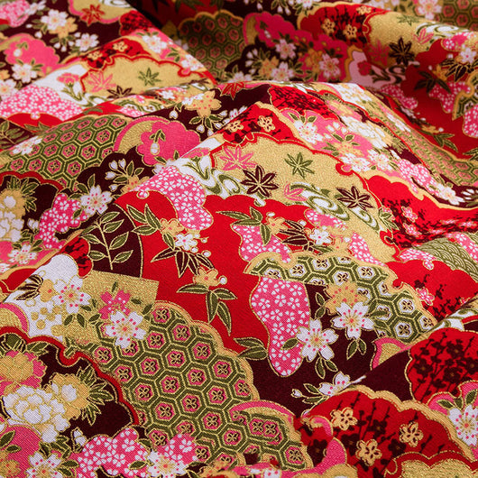 Tela de Algodón Estampada para Hanfu y Patchwork - Diseño Japonés Tradicional - Image 39