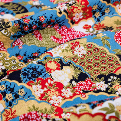 Tela de Algodón Estampada para Hanfu y Patchwork - Diseño Japonés Tradicional - Image 19
