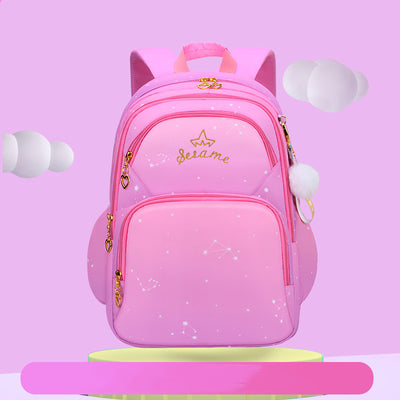 Mochila Escolar Degradado de Colores para Niñas - Image 9