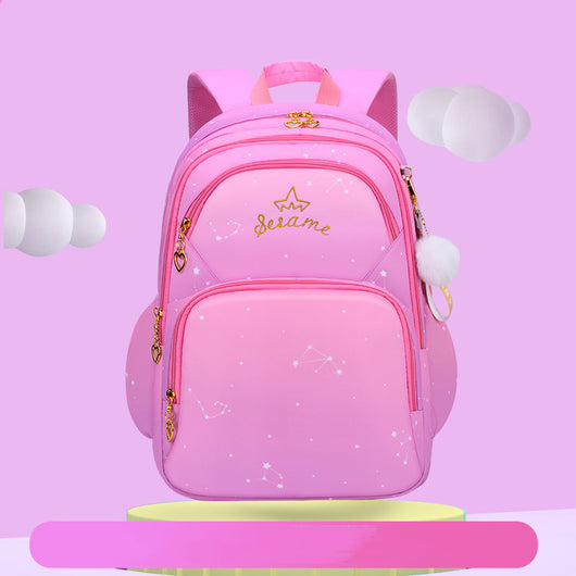 Mochila Escolar Degradado de Colores para Niñas - Image 9