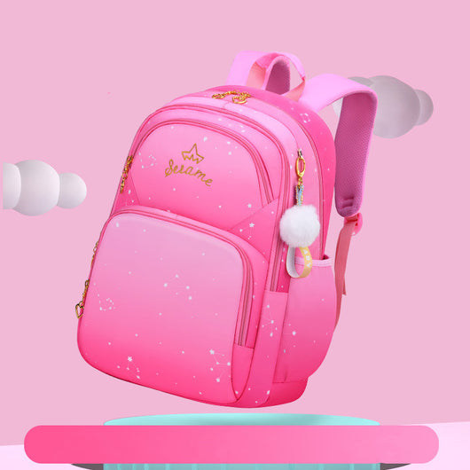 Mochila Escolar Degradado de Colores para Niñas - Image 8