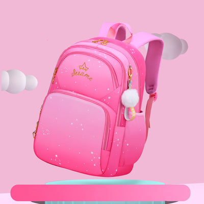 Mochila Escolar Degradado de Colores para Niñas - Image 3