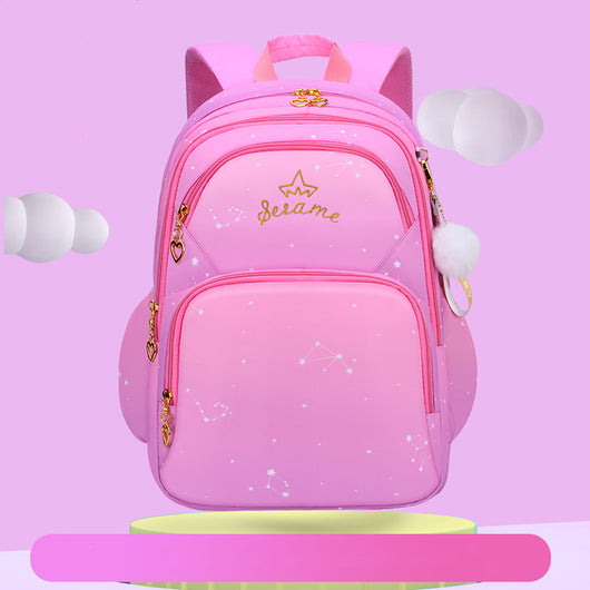 Mochila Escolar Degradado de Colores para Niñas - Image 5